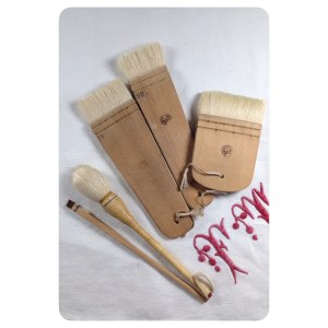 Kabuki Brush Set bought in Tokyo